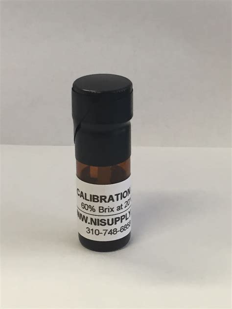 honey refractometer calibration fluid